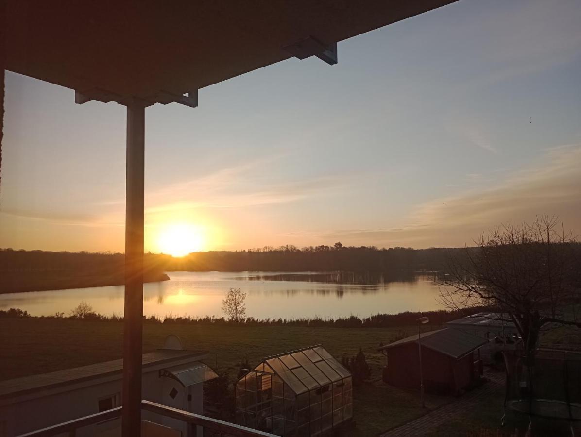 Erdgeschoss-Appartement Mit Seeterasse Ahrensbok Exteriér fotografie